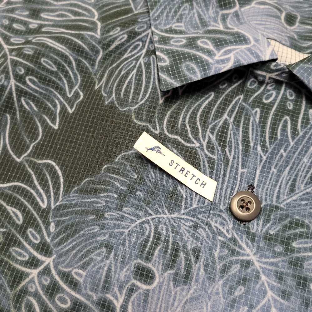 Nwt! Nfl/Tommy Bahama / Dallas Cowboys 100% Silk Hawaiian Shirt Sz 2xl - Picture 5 of 9
